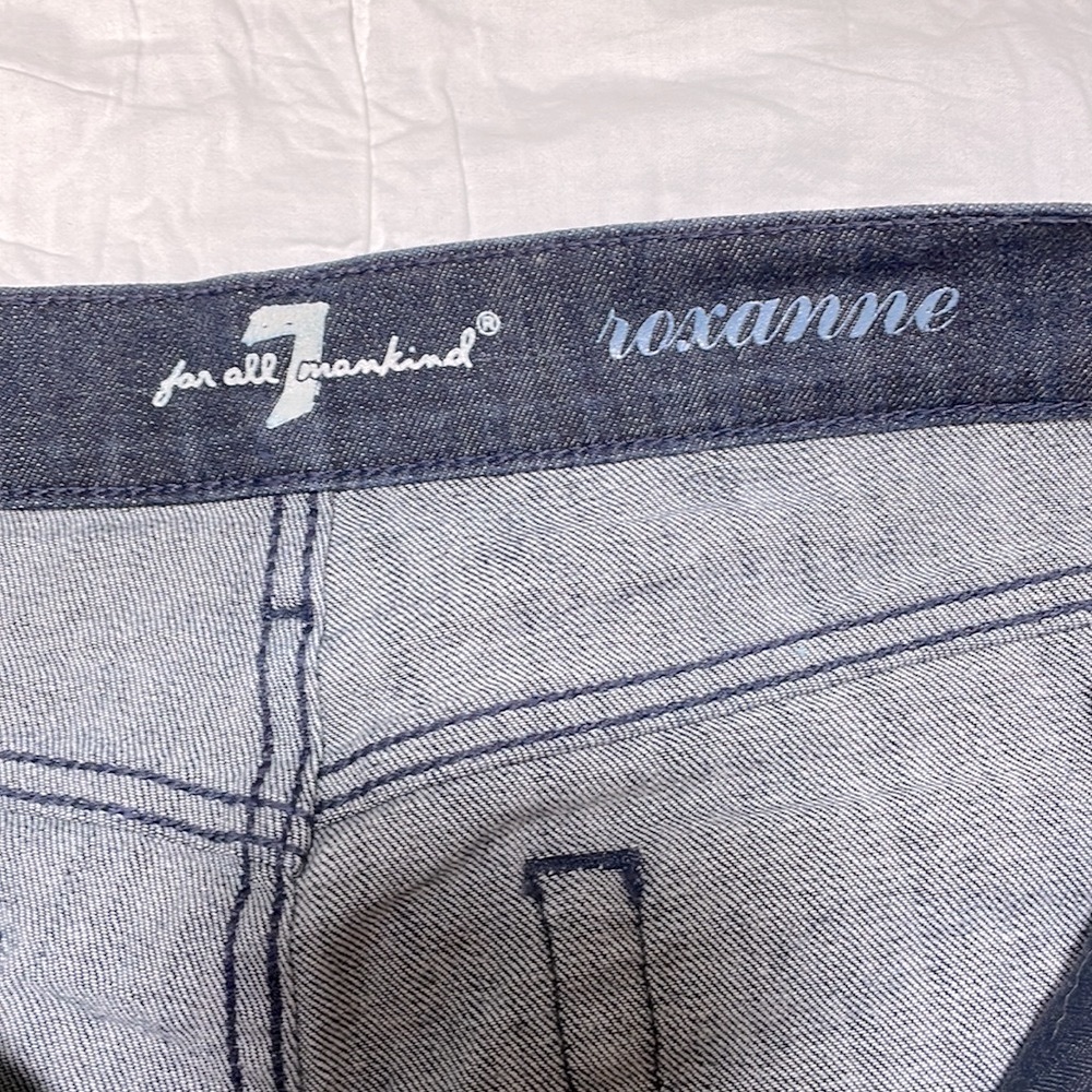 7 For All Mankind Roxanne Skinny Jeans Size 27 - Picture 13 of 16
